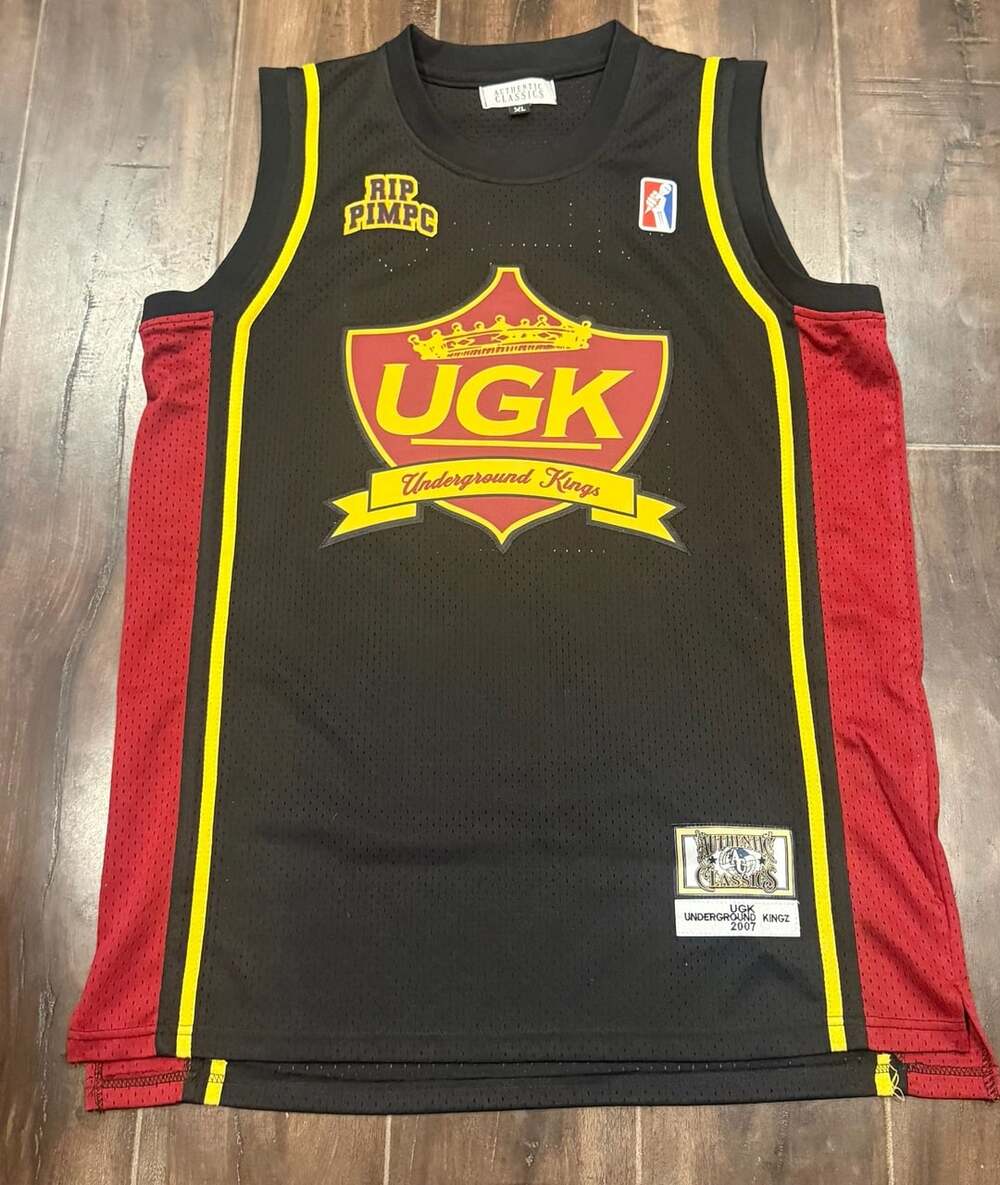 Headgear Classics UGK Underground Kingz Pimp C Tribute Basketball Jersey